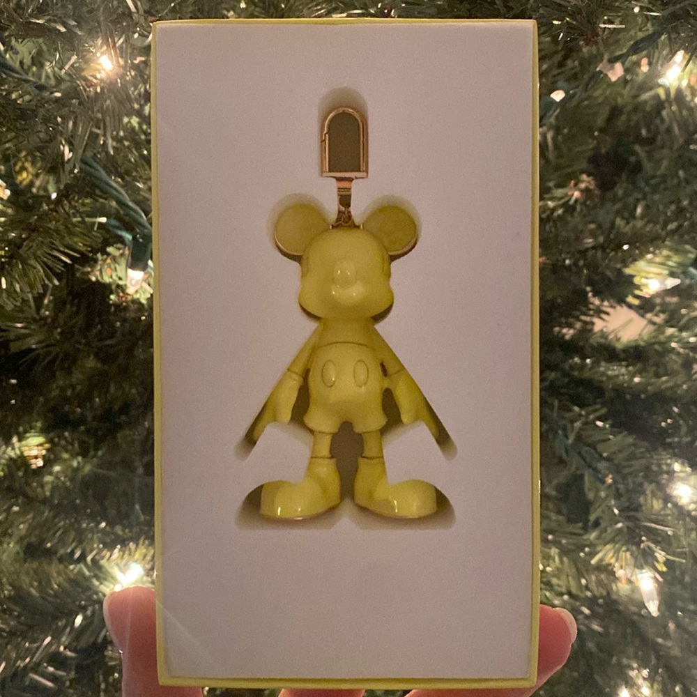 Yellow - Baublebar Mickey Mouse Keychain